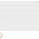 4 Pcs Sublimation Banners Blank, 2x6 Feet Large White Polyester Oxford Cloth Banner with Hanging Ropes, DIY Sign Banners for Painting, Writing, Indoor Outdoor Display and Party Decoration