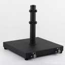 45lbs Umbrella Base Patio Heavy Duty Umbrella Stand Outdoor Base for 1.2''-2.2'' Pole Steel Square Weighted Stand for Backyard,Garden,Deck,Poolside