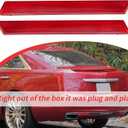 20874085 Pair Rear Bumper Reflector, Replacement for Cadillac XTS 2013-2017, Replaces 20874084
