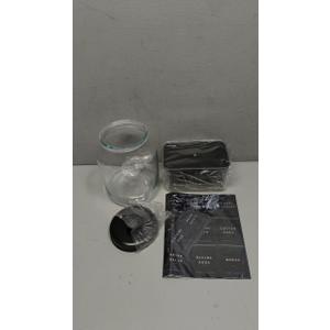 Glass Laundry Room Organization and Storage Set with Containers for Laundry Pods, Dryer Balls, Fabric Softener, Scent Booster Acrylic Dryer Sheet Holder Large Glass Jars Labels and Scoops, 2 Pieces