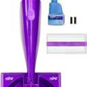 Swiffer WetJet Hardwood and Floor Spray Mop Cleaner Starter Kit, Includes: 1 Power Mop, 10 Pads, Cleaning Solution, Batteries