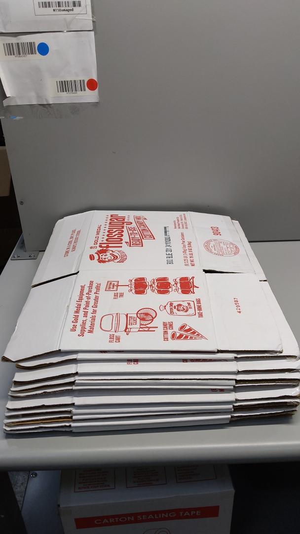 10 Boxes 9 1/2in x 12in Flossugar 10 Boxes 9 1/2in x 12in Flossugar