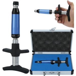 6 Levels Manual One Head Spinal Massager, Portable Chiropractic Adjustment Kit Spine Back Massage Tool (1 Head)