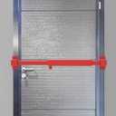 Steel Door Security Lock Bar/Door Barricade Security Bar Adjustable for Exterior Doors Universal Theft Protection Heavy Duty Door Brace to Secure Your Office & Warehouse Doors