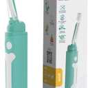 Dog Toothbrush | Innovative Eletrolytic Technology | Improves Oral Health & Reduces Bad Breath | No Vibrations & Silent Teeth Cleaning Brush | No Toothpaste Needed | Dog Teeth Cleaning Kit (Small, Green)