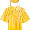 Child Matte Graduation Sets, Cap, Gown, Tassel, Charm M