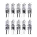 Vstar G4 12V 20W Bulb JC Type Bi-Pin Light,Clear, G4 Bi-pin Base Lamp(20W 10Pack)