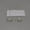 Pak 8 Inch Under Counter Cabinet Lighting, 41 LED Battery Operated Motion Sensor Light, Dimmable Closet Lights, USB Rechargeable, Wireless Magnetic Under Counter Light for Kitchen, Bathroom, 2 Packs