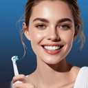 IO Replacement Heads Compatible with Oral B iO 2 3 4 5 6 7 8 9 10 Series Electric Toothbrush, 8 Pcs Brush Heads Compatible with Oral B for Teeth Clean (White)