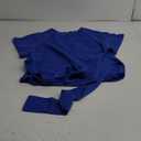 Zhiyouni Women's Summer Short Sleeves Tee T Shirt Crewneck Tie Knot Tops Sweatshirt L