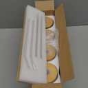 DWTS DANWEITESI Glass Cups with Lids and Straws 4 pcs,16oz Drinking Glasses Set for Coffee Bar Accessories,Iced Coffee Cups with Lids,Matcha Cup Glass Tumbler Reusable for Gifts (Blank Transparent Color)