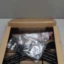 HOMEFORT Storage Shelves, 3-Wire Shelving, Metal Shelving Unit Adjustable Storage Shelves Rack for Kitchen, Pantry, Bathroom, Black, 15.7" W x 11.4" D x 30" H