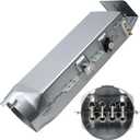 DC93-00154A Dryer Heating Element Assembly (3 Wire) Fit for samsung Dryer DV45K6500EV/A3 DV48J7770EP/A2 DV52J8700EP/A2 DV45K6200EZ/A3 DV50K8600EV/A3 etc. Part Replaces AP5582094 PS4216214 3282568