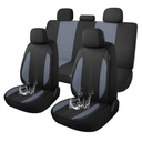 YGL Car Seat Covers for Full Seats,Waterproof Seat Covers for Cars,Durable Neoprene Car Seat Protectors,Interior Covers for Cars,Sedan Van Truck SUV(Black)