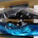 Headlights Assembly for 2006-2011 Honda Civic 4-Door Headlamp Replacement Chrome Housing Driver & Passenger Side (NOT fit 2-Door)