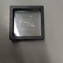 60PCS 3D Floating Frame Case, 2.8" x 2.8" x 0.8" Coin Frame Display Holder Stands, Black Antique Challenge Coin Display for Jewelry, Shells, Gems, Minerals, Rocks, Specimen and Pins