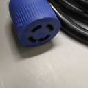 4 Prong 30 Amp 10 Foot Generator Extension Cord, NEMA L14-30P/L14-30R, 125/250V Up to 7500W 10 Gauge SJTW Generator Cord, ETL Listed