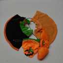 2 Sets Pet Pumpkin Costume Cat Halloween Cloak Hat Set for Dog Cat Halloween Costumes Pumpkin Hat for Dogs Puppy Poncho Small Medium Pets Cosplay (Cute)