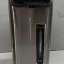 NutriChef 5.2 Qt Electric Water Kettle, Portable, Quick Heating, 5 Liter Digital Kettle with 5 Temperature Settings, Safety Lock, Stainless Steel, 3 Dispensing Options, 8.46" x 11.2" x 16.5"