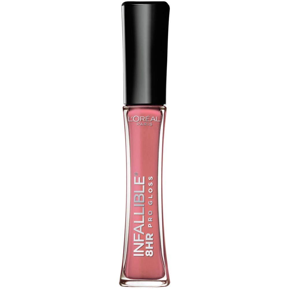 LOreal Paris Makeup Infallible 8 Hour Hydrating Lip Gloss, Blush, 0.21 Fl Oz LOreal Paris Makeup Infallible 8 Hour Hydrating Lip Gloss, Blush, 0.21 Fl Oz