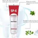 Sp-6 Probiotics Whitening Toothpaste, Sp-6 Ultra Whitening Toothpaste, Enhanced Formula with Enamel-Safe, Fluoride-Free, Fresh Breath Mint Flavor for Oral Health (2)