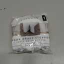 Door Draft Stopper for Huge Gap，3" W x 39" L Adjustable Widened Under Door Seal for Exterior/Interior Doors，Under Door Draft Blocker Soundproof/Insulator Door Sweep Weather Stripping，1 Pack White