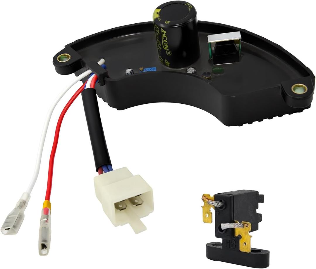5~8KW Generator AVR Automatic Voltage Regulator Compatible with Honda Predator Champion Blackmax Generac Powermate Duromax 5000 5500 6000 6500 7500 8000 8500 8750 9000 9200 9500 Rectifier 5~8KW Generator AVR Automatic Voltage Regulator Compatible with Honda Predator Champion Blackmax Generac Powermate Duromax 5000 5500 6000 6500 7500 8000 8500 8750 9000 9200 9500 Rectifier