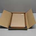 10x15 Wood Frame Brown, Rustic Natural Wooden 15x10in Poster Picture Frame, Distressed 10 x 15inch Woodgrain Gallery Photo Frame with HD Plexiglass, Horizontal Vertical Wall Mounting Display 1pcs