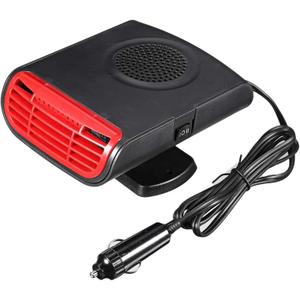 2 in 1 Car Auto Heater 12V 150W Electric Heating Cooling Fan, 360 Rotation Electric Car Purifier Portable Windshield Defogging Demister Defroster for Car Home