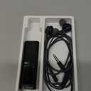 128GB Digital Voice Recorder, 1600 Hrs AI Noise Reduction, Rechargeable Voice Activated Recorder with Playback, MP3 Player Voice Activation Perfect Capture Every Word for Classes, Meetings, Interviews (Black)