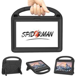 New Tablet Case for Kids, DICEKOO 8 inch Tablet cas Light Weight Anti Slip Shockproof Kids Friendly Case for 8 inch Tablet - Black, Set Of 2