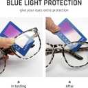 MORK&SUKY Safety Glasses, Stylish Goggles With No Fog Lense, Alternatives To Regular Protective Eyewear For Lab and Nursing.