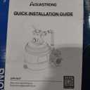 AQUASTRONG 16in Sand Filter Pump for Above Ground Pool with Timer, 3/4 HP Pool Pumps Above Ground 3800 GPH for Pools up to 16000 GAL, Pool Filter with 6-Way Valve, Improved Circulation and Filtration1
