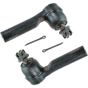 TRQ Outer Driver and Passenger Side Tie Rod Set 2 Piece Compatible with 0711 Honda CR-V Japan Built 1st VIN J 1112 CR-Z