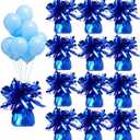 Balloon Weights Are Perfect For Parties, Birthdays, Weddings. Each Pack Includes 12PCS Durable Weights That Easily Decorate Balloons And Elevate Any Celebration (Dark Blue 100g)