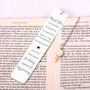 10 x Thank You Bookmark Coworker Retirement Gift for Book Lover Gifts Women, Book Accessories Bookish Gift for Teacher Women, Appreciation Bookmark Gift for Bosses Coworker Mentor Secretary Gifts for Women