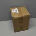 Goldenwarm Black and Gold Door Knobs, Interior Door Knobs for Bedroom and Bathroom, Zinc-Alloy Heavy Duty Square Privacy Door Knob (6 Pack)