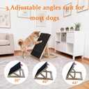 Dog Nail Scratch Board with Treat Drawer,Wooden Nail Filing Pad for Dogs - Adjustable Home Grooming Tool with Durable Self-Adhesive Sandpaper,Suitable for All Breeds