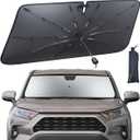 Car Windshield Sunshade Umbrella for RAV4 - Lamicall 2026 Foldable Car Windshield Sun Shade Cover, 5 Layers UV Block Coating, Front Window Heat Insulation Protection, for RAV 4 (2019-2025) Windshield