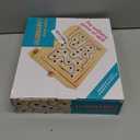 Topwon Wood Labyrinth Table Maze/Balance Board Table Maze Solitaire Game for Kids and Adults - Large - Great Gift