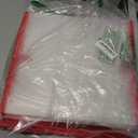 SONGMICS Large Christmas Decoration Storage Box, 4-Inch 54 Slots, Plastic Christmas Bauble Storage Box with Lid, Dual Zippers, 6 Trays, Side Handles, Cherry Red URFB030T01