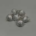 ATCUSA Gold Dresser Knobs for Cabinets and Drawers - Classical Boho Handmade Ceramic Pull Handle for Kitchen Decor - Blue and Gold (6)