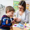 Craft Punch - 1-3/4'' Butterfly Shapes Punch for Crafting on Multiple Paper Types (Random Color - Butterfly)