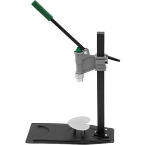 Manual Desktop Perfume Bottle Capper And Capping Machine Adjustable Height (0.79-11.02 Inch), Perfume Sprayer Sealer Tool for DIY Essential Oil, Roll-On, Sample & Mascara Bottles (Long Base)