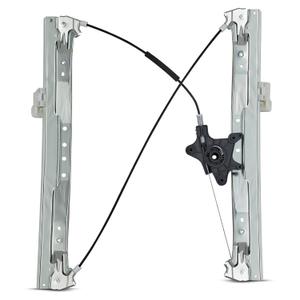 BDFHYK 749-509 Power Window Regulator Without Motor Front Right Passenger for Chrysler Town & Country, for Dodge Grand Caravan, for RAM C/V, for Volkswagen ROUTAN