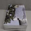 Blissun Christmas Tree Collar, Sequin Christmas Tree Skirt, Foldable Christmas Tree Ring, Xmas Tree Stand Base Cover for Christmas Tree Decoration (Silver, Round)