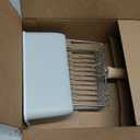 Cat Litter Scoo Easy Use Metal Litter Scoop with Comfortable Beech Wood Grip - One Easy to Clean Stand is Included