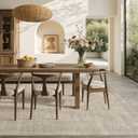 Neutral 8x11 Area Rugs for Living Room Washable, Brown
Pet & Kid Friendly, Non-Slip, Soft, Low-pile Carpet for Living Room/Bedroom/Dining Room/Nursery, Stain Resistant Vintage