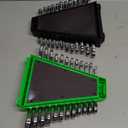 24-Piece Combination Ratchet Wrench Set, Metric (6-18mm) & SAE (1/4''-3/4'') Wrenches Set, 12-Point 72-Tooth Ratchet Spanners with Magnetic Base Organizer, Chrome Vanadium Steel for Auto Mechanic Tool