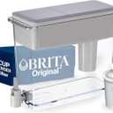 Brita UltraMax Large Water Dispenser With Standard Filter, BPA-Free, Reduces Copper, Cadmium and Mercury Impurities, Lasts 2 Months or 40 Gallons, Includes 1 Filter, Kitchen Accessories, Large 27-Cup